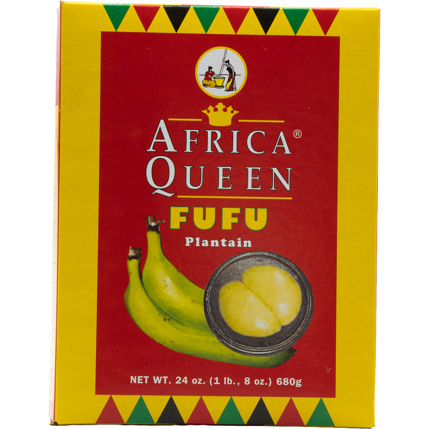 Africa Queen Fufu Plantain – 680 g (Box)