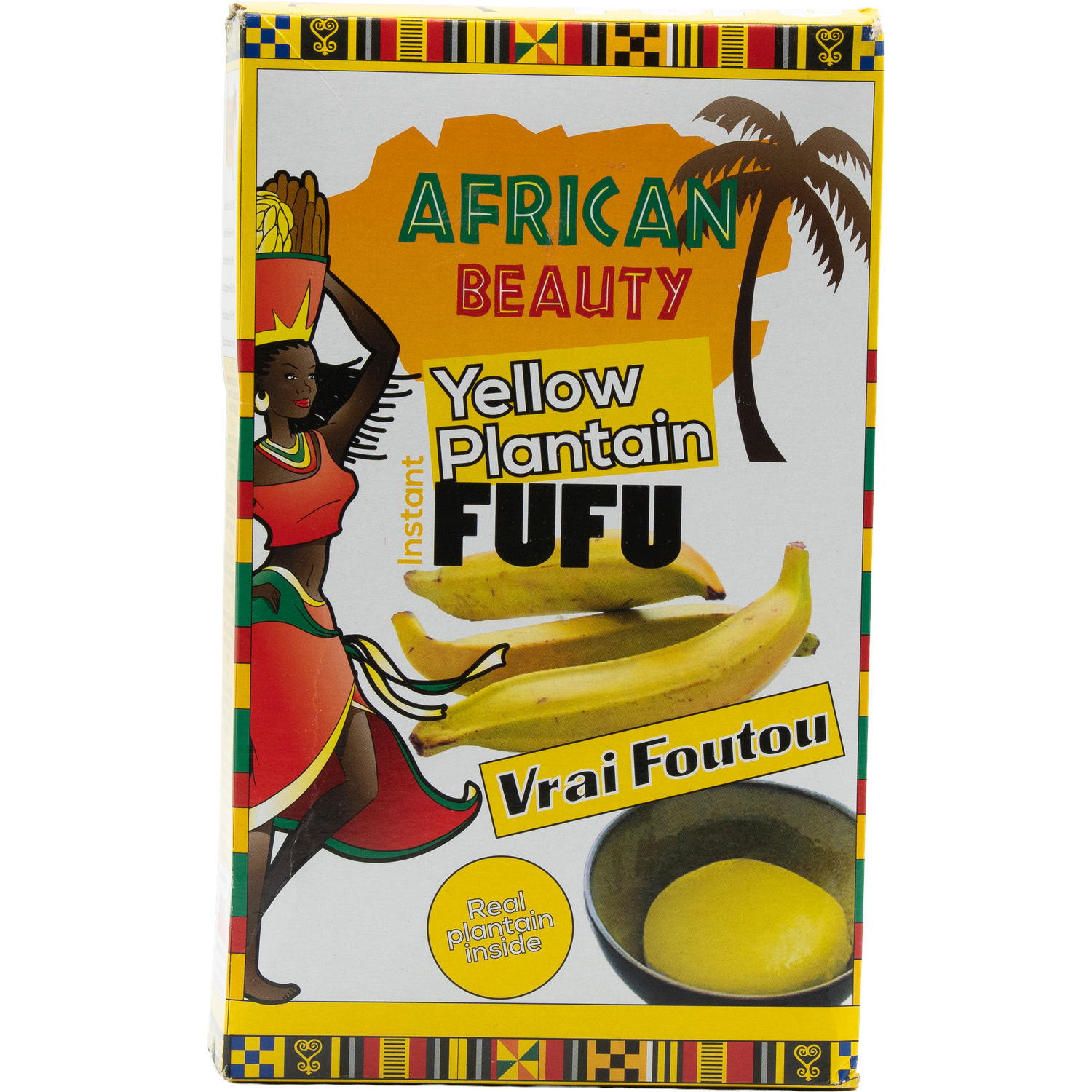 African Beauty - Yellow Plantain Fufu