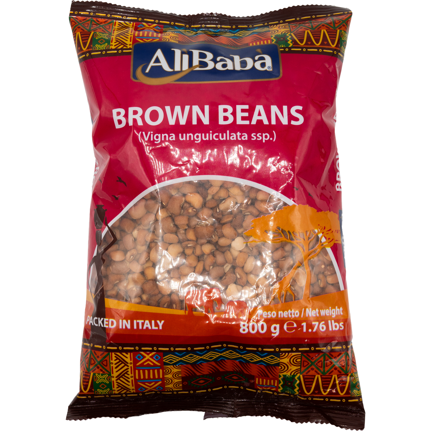 Alibaba Brown Beans – Nährstoffreiche Augenbohnen (800 g)