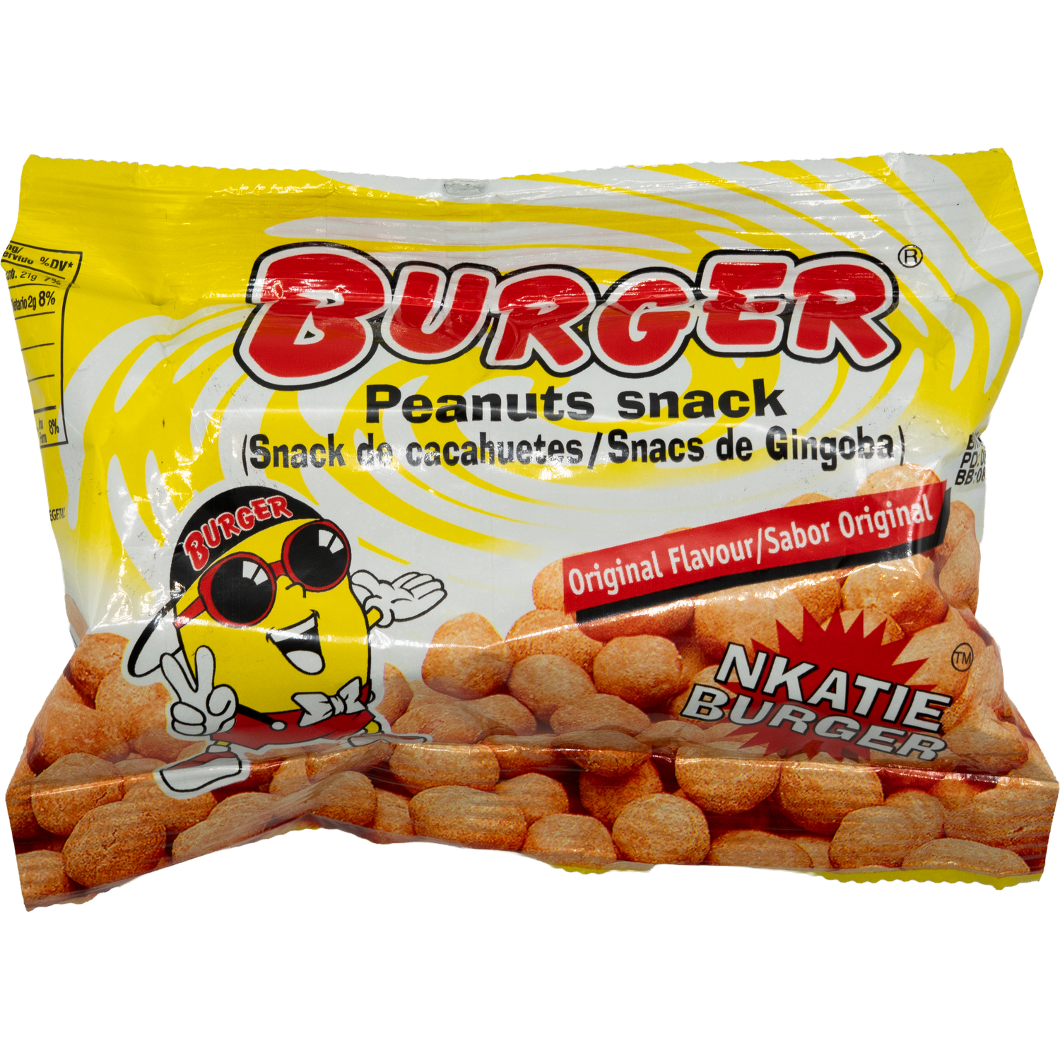 Burger Nkatie | Original Nkatie Burger Peanut Snack 45g