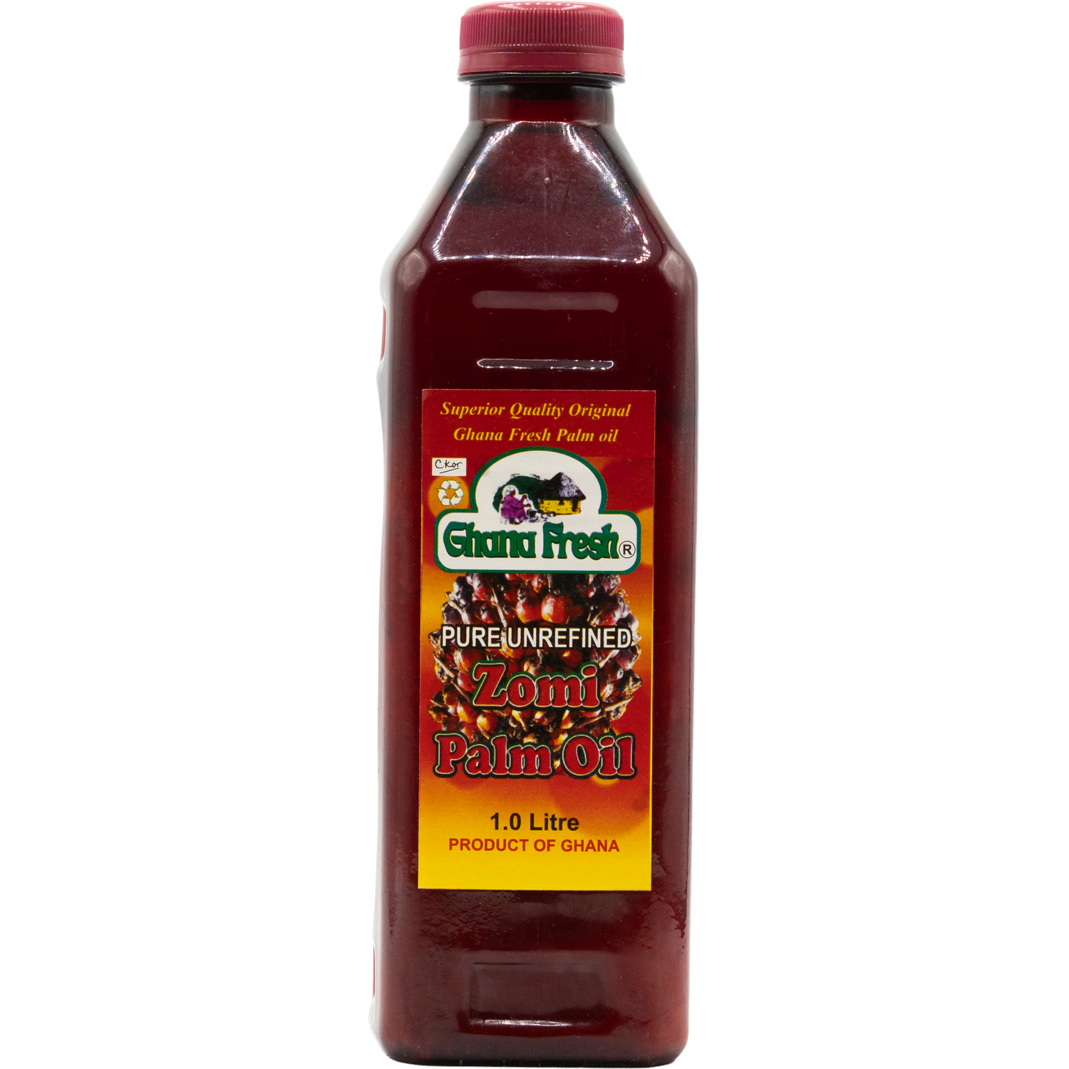 Ghana Fresh Zomi Palmöl – Reines unraffiniertes Palmöl