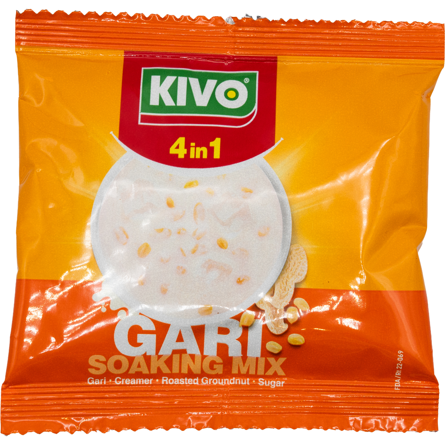 KIVO Gari Soaking Mix – 4 in 1 Genuss aus Westafrika(50g)