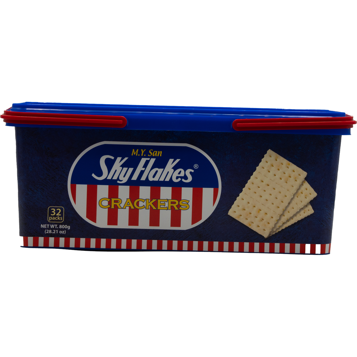 M.Y. San SkyFlakes Crackers – Knuspriger Klassiker im 32er-Vorratspack (800 g)