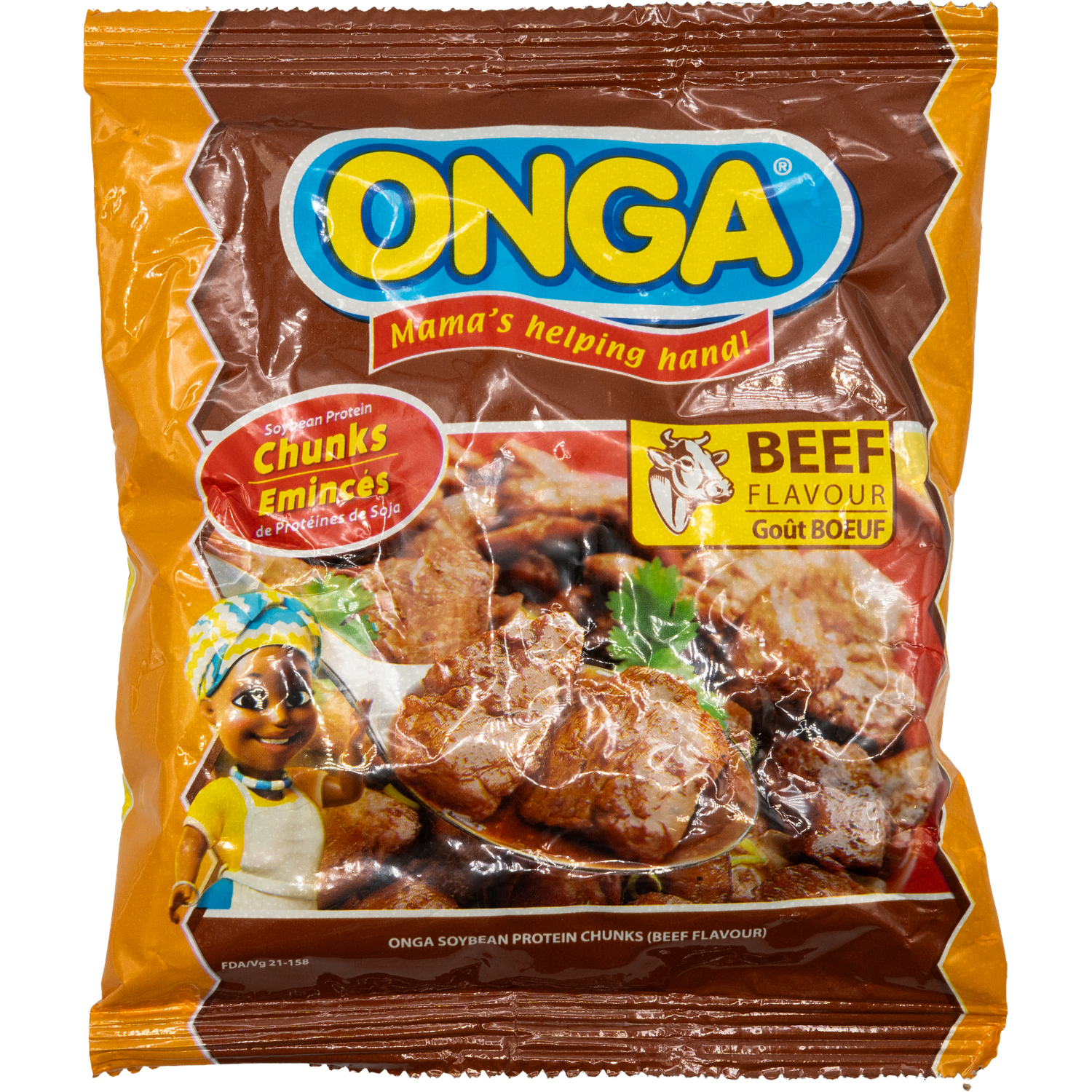 ONGA Sojaprotein-Chunks Beef – Der herzhafte Fleischersatz für deftige Gerichte HALAL