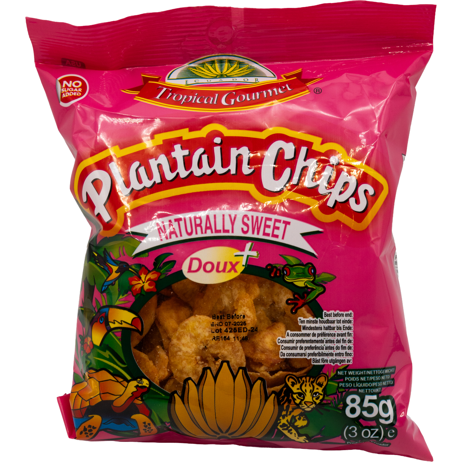 Tropical Gourmet Plantain Chips – Verschiedene Sorten (85 g)