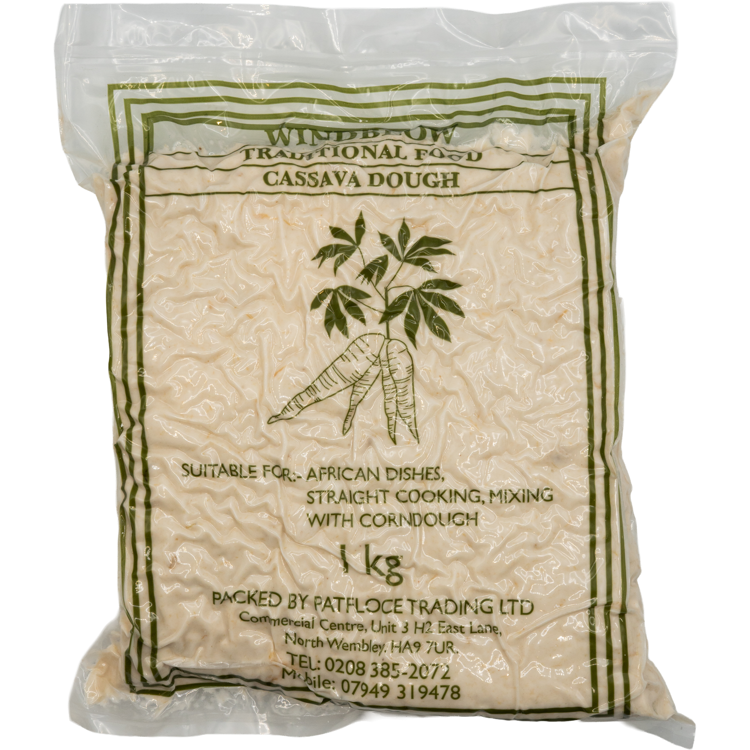 Windblow Cassava Dough – Traditioneller Maniokteig